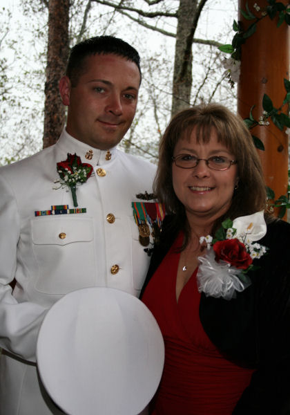 military weddings in pigeon forge